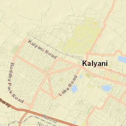 Kalyani Street Map