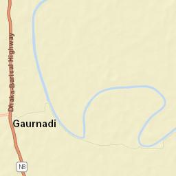 Gaurnadi Street Map