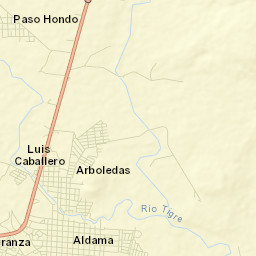 Aldama Street Map