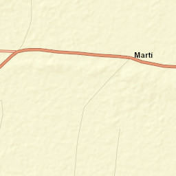 Martí Street Map
