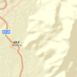 Nizwá Street Map