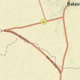 Balasinor Street Map