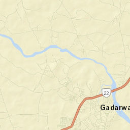 Gadarwara Street Map