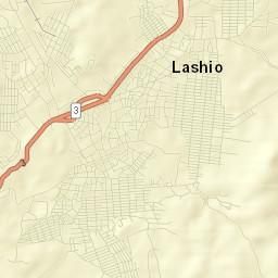 Lashio Street Map