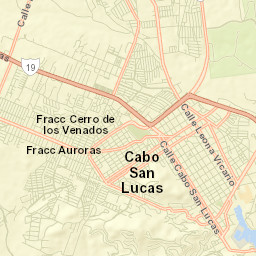Colonia del Sol Street Map