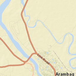 Arambagh community development block Street Map
