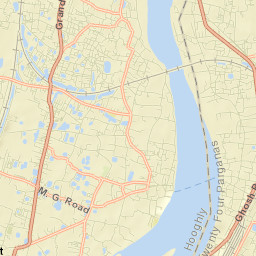Hooghly district Street Map