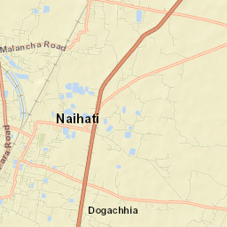 Naihati Street Map