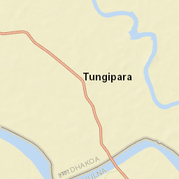 Tungipāra Street Map
