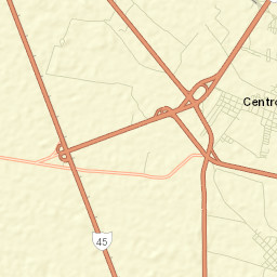 Las Pilas Street Map