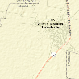 Tacoaleche Street Map