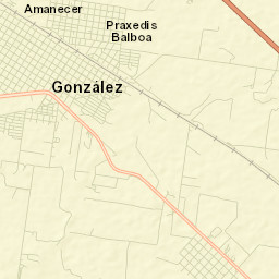 González Street Map