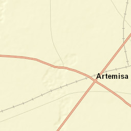 Artemisa Street Map