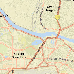 Jamshedpur Street Map