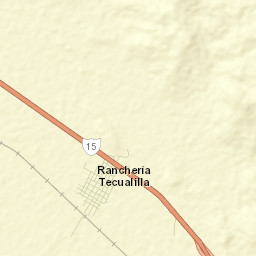 Tecualilla Street Map