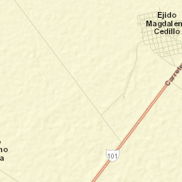Magdaleno Cedillo Street Map