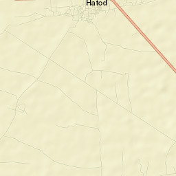 Hatod Street Map