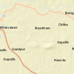 Kharsawan Street Map