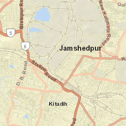 Jugsalai Street Map