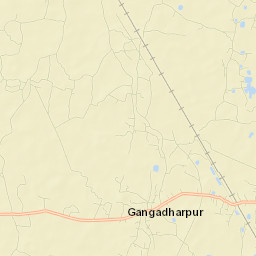 Gangadharpur Street Map