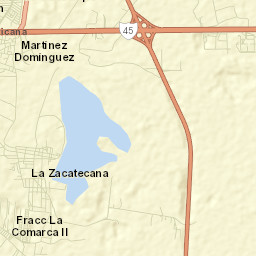 La Zacatecana Street Map