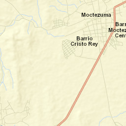 Moctezuma Street Map