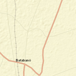 Batabanó Street Map
