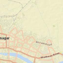 Surendranagar Street Map