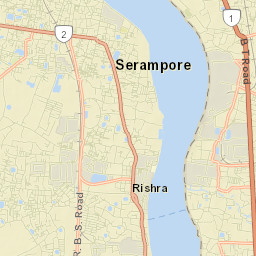 Barrackpore Street Map