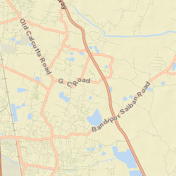 Khardaha Street Map