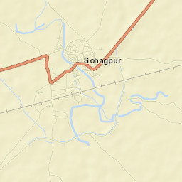 Sohagpur Street Map