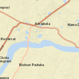 Saraikela Street Map