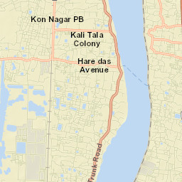 Konnagar Street Map