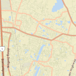 Sodpur Street Map