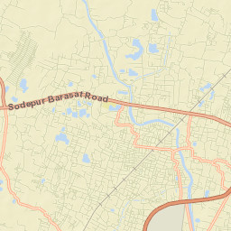Madhyamgram Street Map