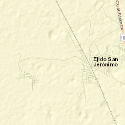 San Jerónimo Street Map
