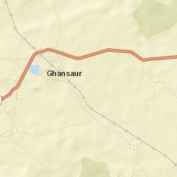 Ghansor Street Map
