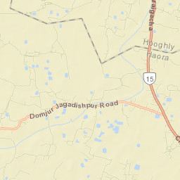 Krishnapur Street Map