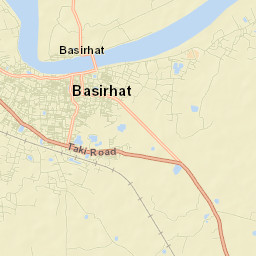 Basirhat Street Map