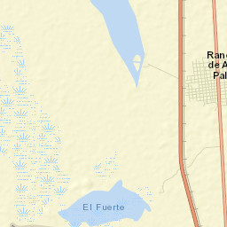 Ojo de Agua de Palmillas Street Map