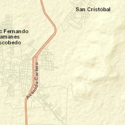 San Cristóbal Street Map