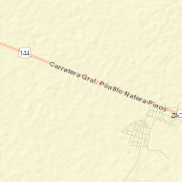 Bajío de San Nicolás Street Map