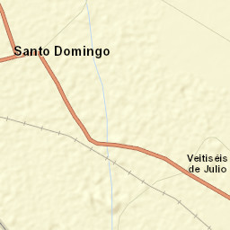 Santo Domingo Street Map