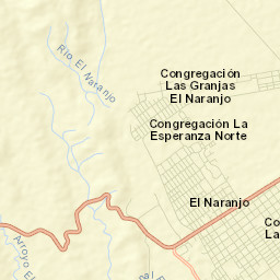 El Naranjo Street Map