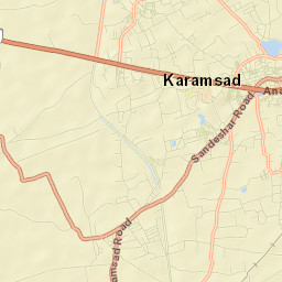 Vallabh Vidyanagar Street Map
