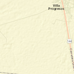 Villa González Ortega Street Map