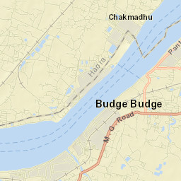 Santoshpur Street Map