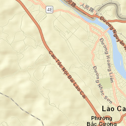 Lào Cai Street Map