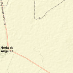 Noria de Ángeles Street Map