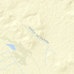Ojo de Agua Street Map